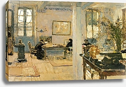 Постер Вюйар Эдуар In the Room, 1890s