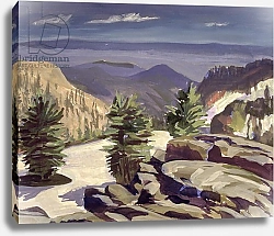 Постер Ганц Ховард (совр) Mountain Vista, at Lassen Volcanic National Park, 2000