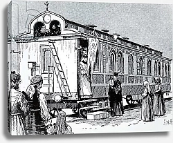 Постер A locomotive being used on the Trans-Siberian railway 1