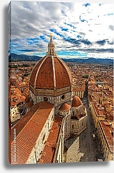 Постер Италия. Флоренция с собора Санта Мария Маджоре 