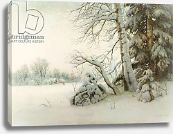 Постер Кондратенко Гавриил A Winter Morning, 1901