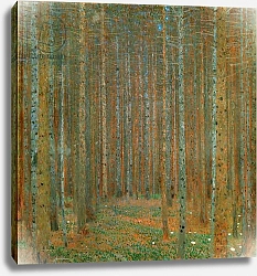 Постер Климт Густав (Gustav Klimt) Fir Forest I, 1901