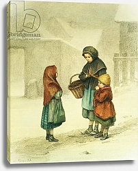 Постер Фрер Пьер Conversation in the Snow