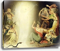 Постер Доунмен Джон The Ghost of Clytemnestra Awakening the Furies, 1781