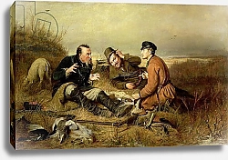 Постер Перов Василий Hunters, 1816