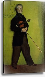 Постер Сулоага Игнасио Portrait of the Violinist Larrapide, 1910