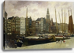 Постер Брейтнер Джордж The Damrak, Amsterdam