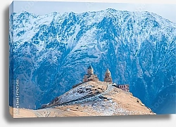 Постер Цминда Самеба монастырь, Казбеги, Грузия