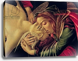 Постер Боттичелли Сандро (Sandro Botticelli) The Lamentation of Christ, c.1490