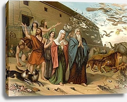 Постер Эббингхаус Вильгельм (1864-1951) Coming out of the Ark