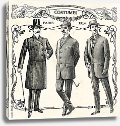Постер Мужские костюмы