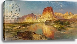Постер Моран Томас Green River of Wyoming, 1878