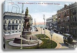 Постер Картины Odessa, Ukraine  - monument to Catherine II