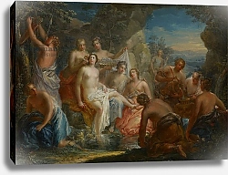 Постер Платцер Йоханн The Bath of Diana, c.1730