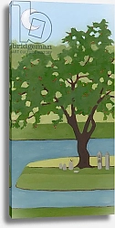 Постер Мур Меган (совр) Cherry Tree, Summer, 2013,