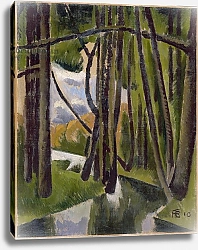 Постер Френе Роже де ла Undergrowth, 1910