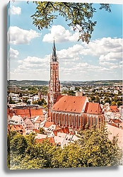 Постер Церковь Святого Мартина, Ландсхут, Германия