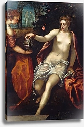 Постер Тинторетто Джакопо Susanna, c.1575