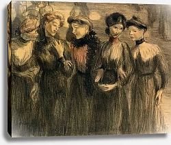 Постер Стейнлен Теофиль The Walk, c.1881