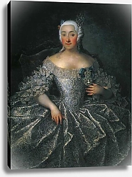 Постер Гроот Георг Портрет графини В.А.Шереметевой. 1746.
