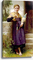 Постер Бугеро Вильям (Adolphe-William Bouguereau) Пряха