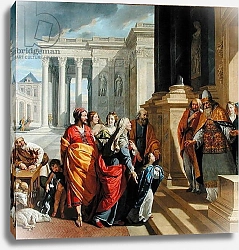Постер Шампень Филипп Presentation of the Virgin in the Temple, 1639-40
