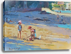 Постер Райт Дженнифер (совр) Salcombe Beach, Children