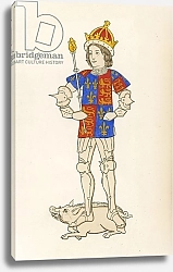Постер Шоу Анри (акв) King Richard III, 1483-85