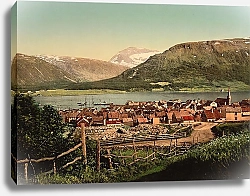 Постер Норвегия. Город Тромсё