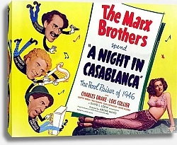 Постер Poster - A Night In Casablanca