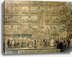Постер Паре Луис The Masked Ball, c.1767