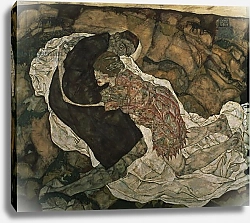 Постер Шиле Эгон (Egon Schiele) Death and the Maiden, 1915