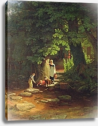 Постер Данби Франсис Children by a Brook, c.1822