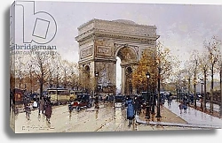 Постер Гальен Евген L'Arc de Triomphe, Paris,