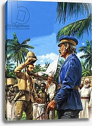 Постер Пэйн Роджер Henry Stanley greets David Livingstone