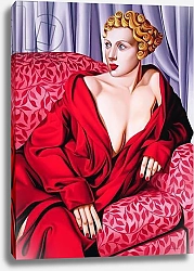 Постер Абель Кэтрин (совр) Red Kimono