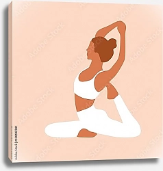 Постер Бохо-йога