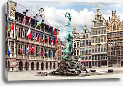 Постер  Антверпен. Бельгия