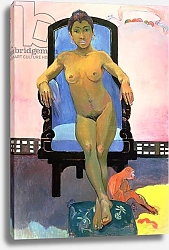 Постер Гоген Поль (Paul Gauguin) Annah the Javanese, 1893-94