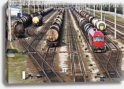 Постер Транспортировка нефти по железной дороге 2