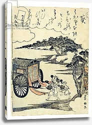 Постер Тоёкуни Утагава Heartvine: The clash of carriages at the Kamo Festival, 1795-1800