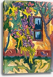 Постер Мартонфи-Бенке Марта Sunlit Wall with Fruit Tree, 2005