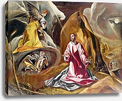 Постер Эль Греко Agony in the Garden of Gethsemane, c.1590's