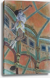 Постер Дега Эдгар (Edgar Degas) Мисс Ла Ла в цирке Фернандо