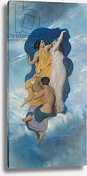 Постер Бугеро Вильям (Adolphe-William Bouguereau) The Dance, 1856