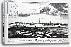 Постер Слезер Джон The Prospect of the Town of Glasgow from ye South, from 'Theatrum Scotiae' by John Slezer, 1693