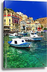 Постер Греция. Остров Сими