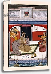 Постер Школа: Индийская 18в Hindola Ragini, c.1738