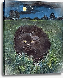 Постер Джонс Хилари (совр) The Cat and the Moon