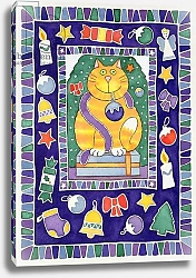 Постер Бакстер Кэти (совр) A Cat's Christmas, 1995